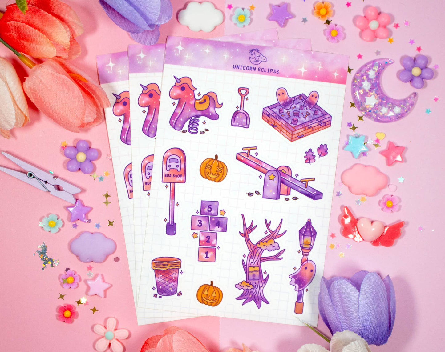 Phantom Park Sticker Sheet