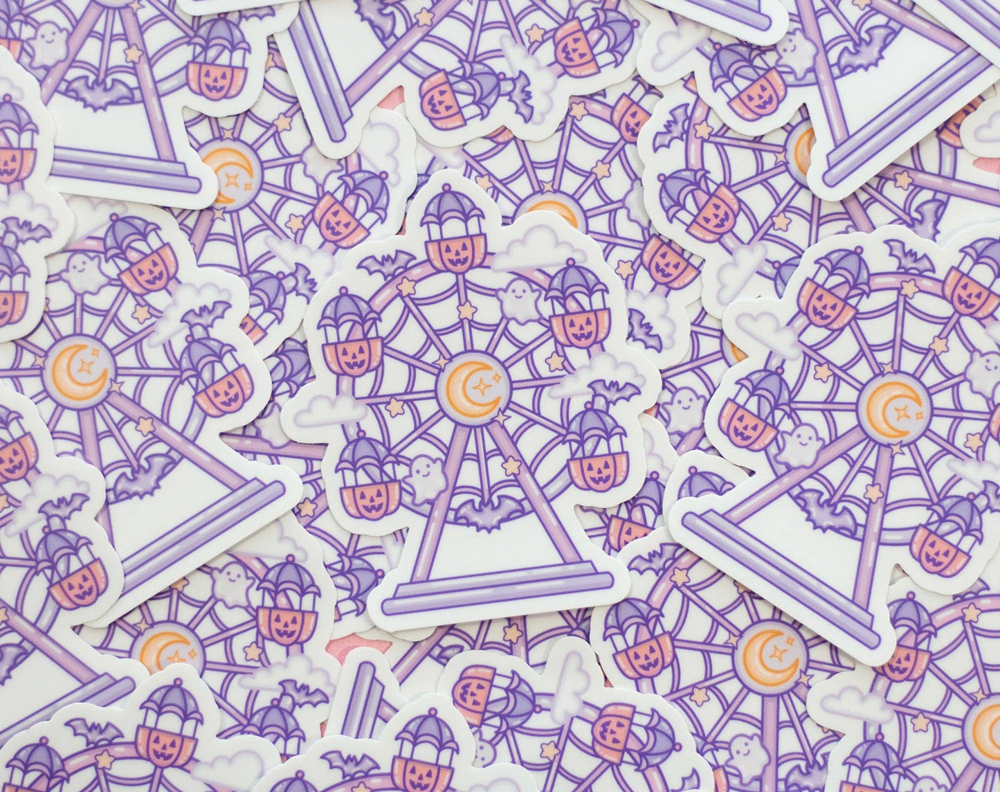 Midnight Ferris Wheel Sticker