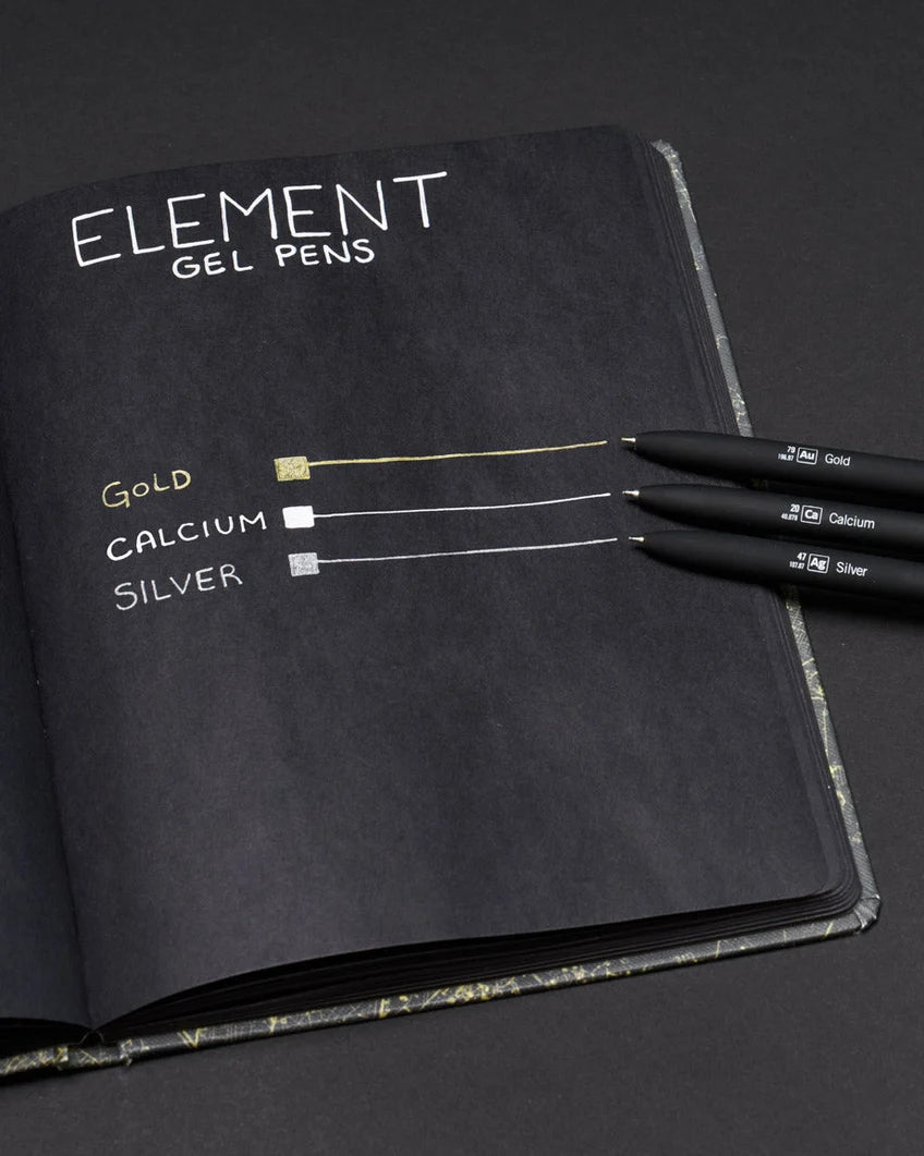 Cognitive Surplus Element Gel Pen Calcium White