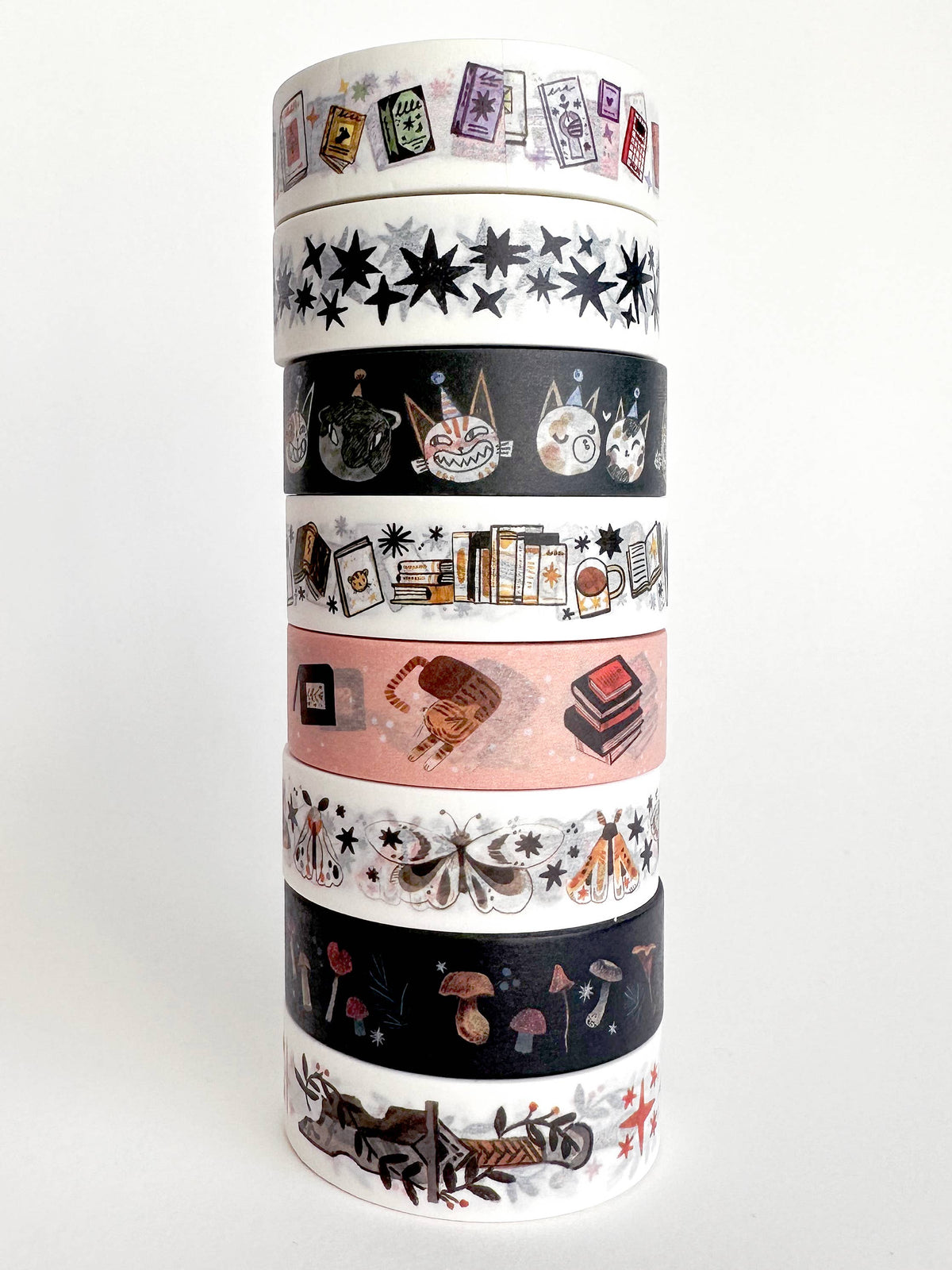Mushrooms in Autumn Washi Tape