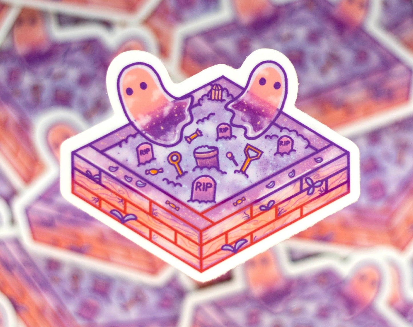 Spooky Sandbox Sticker