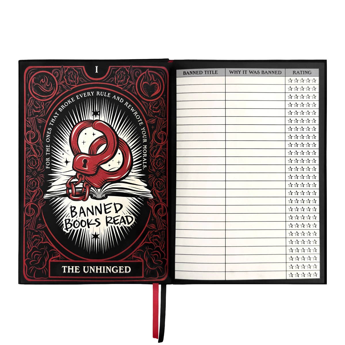 A Little Wicked Reading Journal (Original Artwork) for Readers