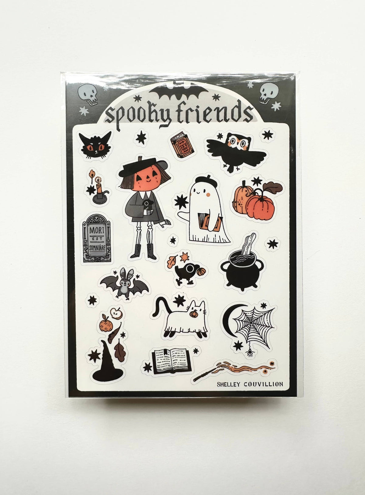 Spooky Friends sticker sheet