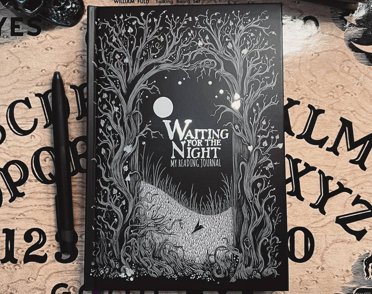 Waiting for the Night Reading Journal (Original Artwork) for Readers