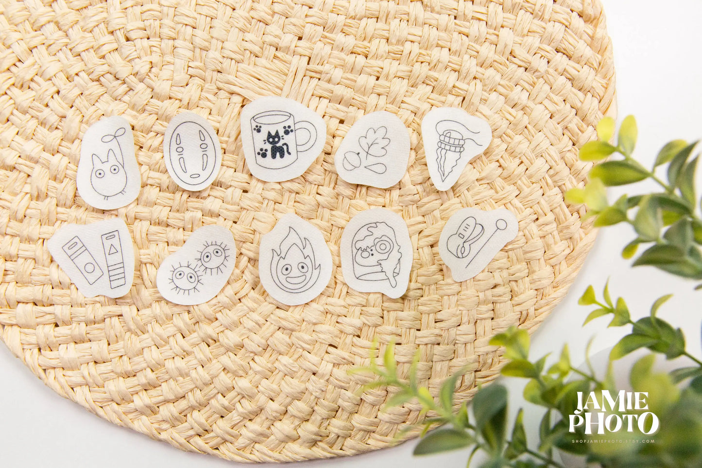 Anime Embroidery Stick and Stitch | Water Soluble Embroidery