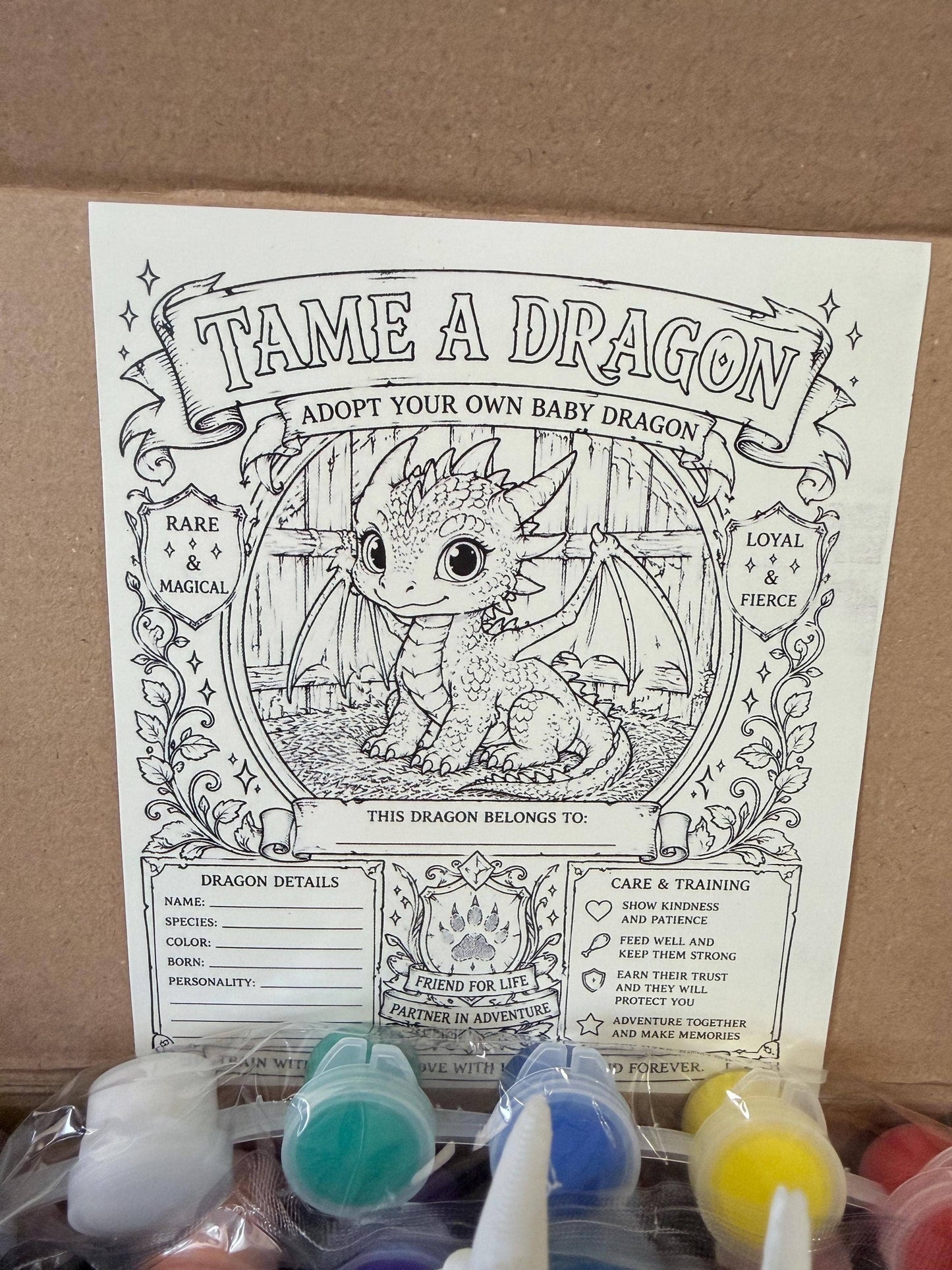 Tame a Dragon Kit