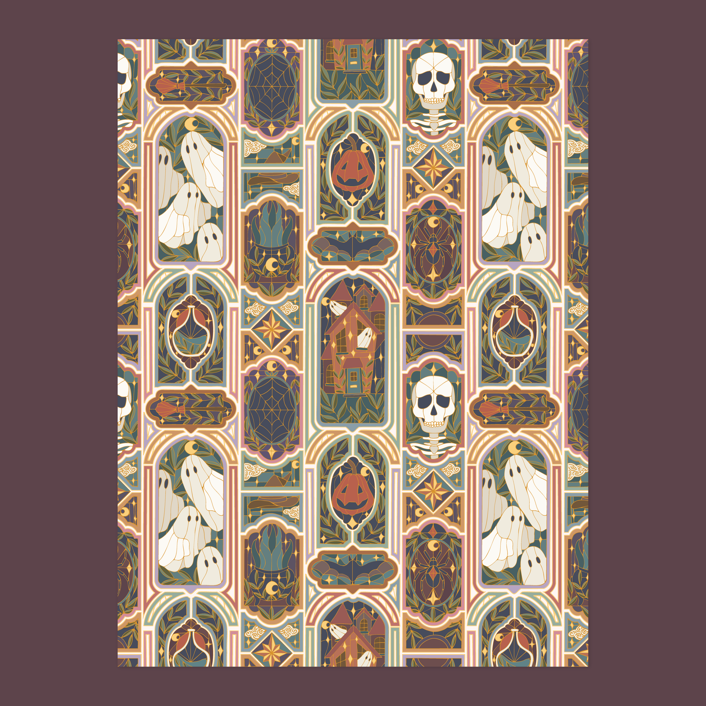 Hallowindow Retro Canvas