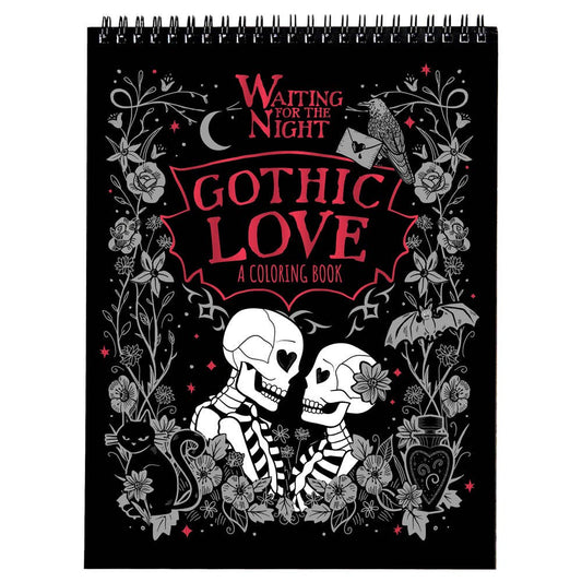 Waiting for the Night Gothic Love Coloring Book (Original Artwork)