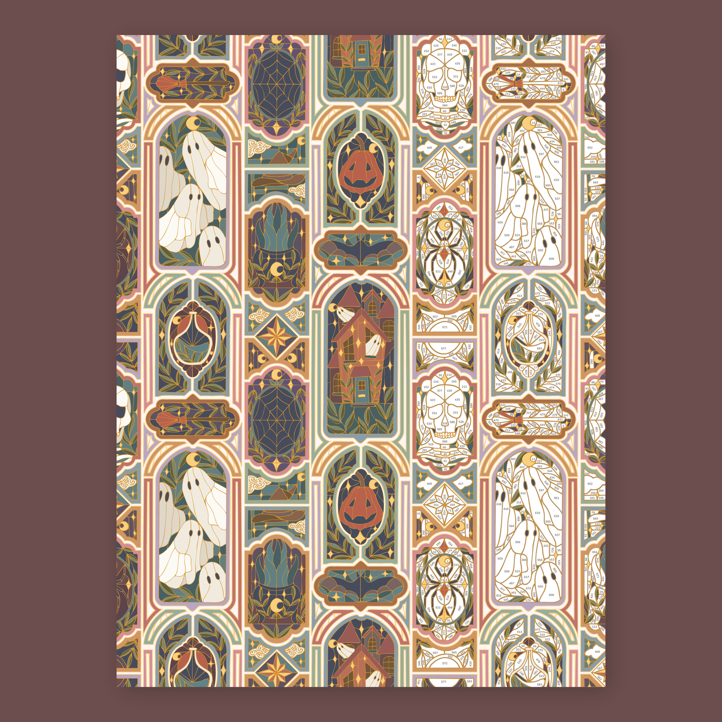 Hallowindow Retro Canvas