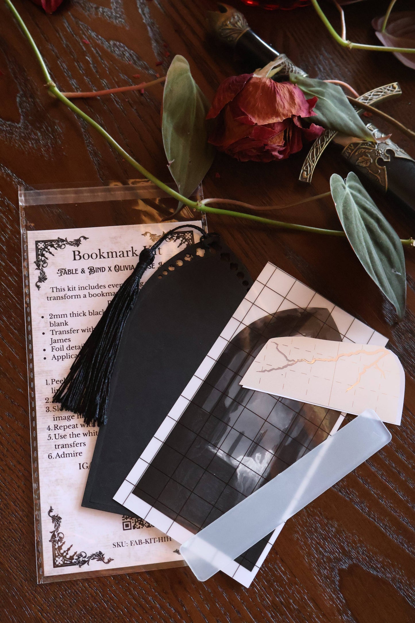 Gothic Arch Bookmark Kit by Fable & Bind x Olivia Rose James