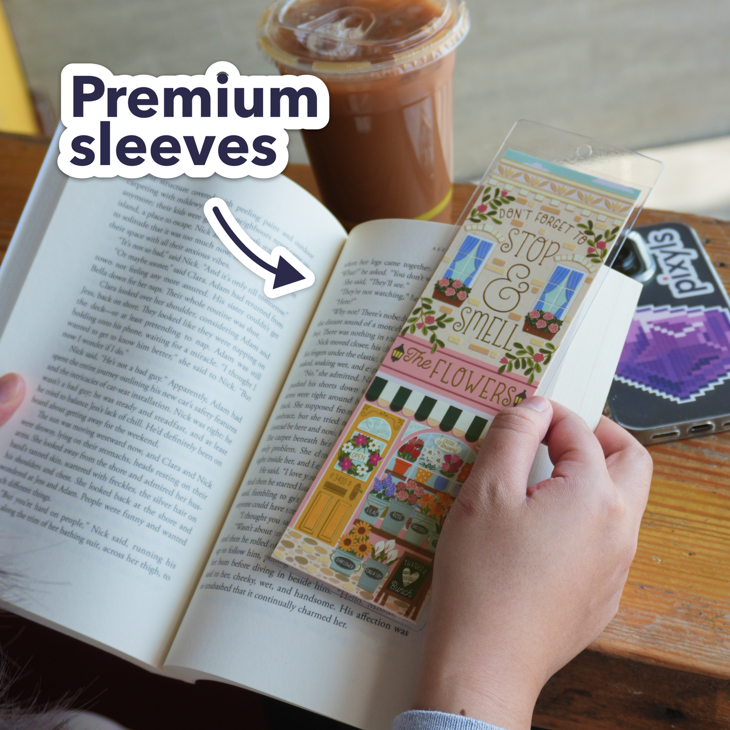 Floral Bookmarks Set