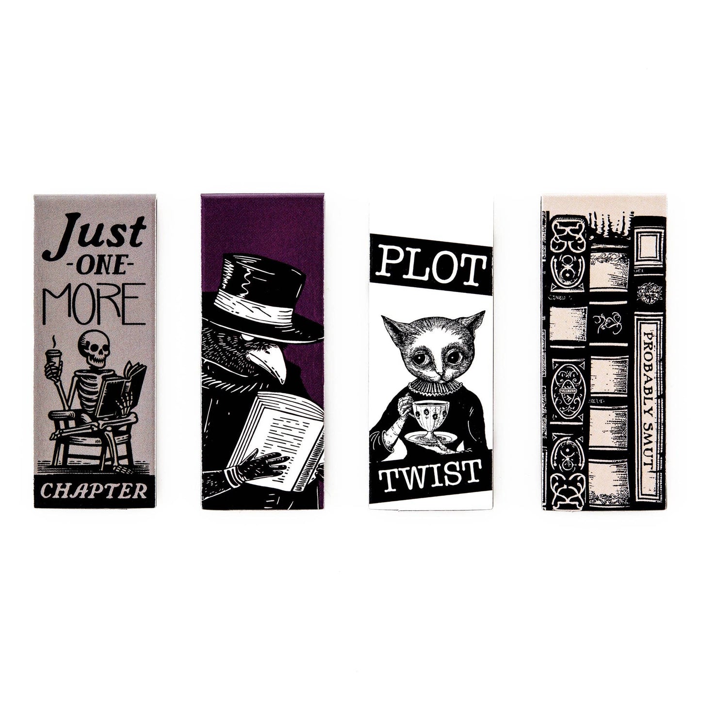 Waiting for the Night Magnetic Bookmarks (4-Pack) (Original Artwork)