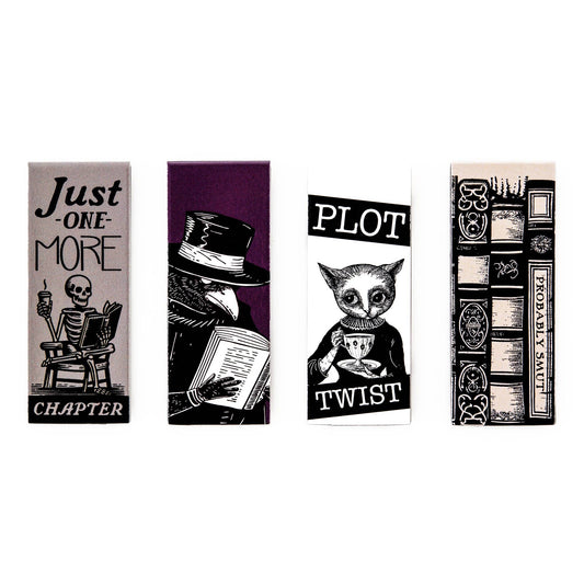 Waiting for the Night Magnetic Bookmarks (4-Pack) (Original Artwork)