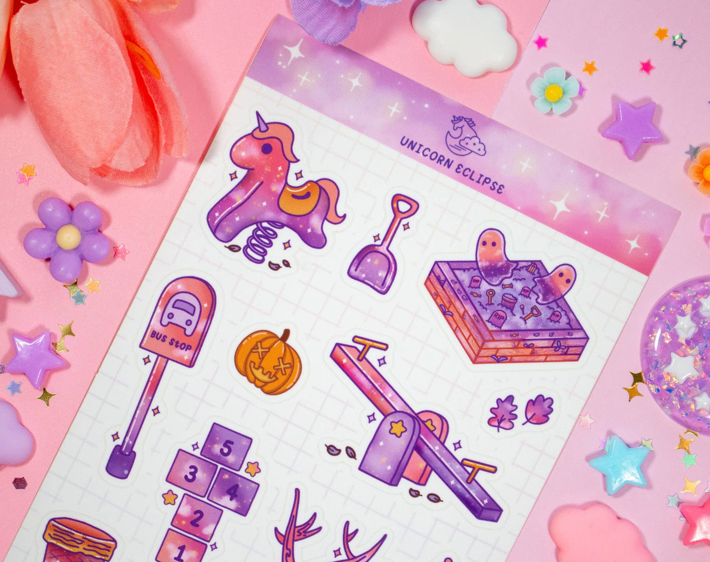 Phantom Park Sticker Sheet