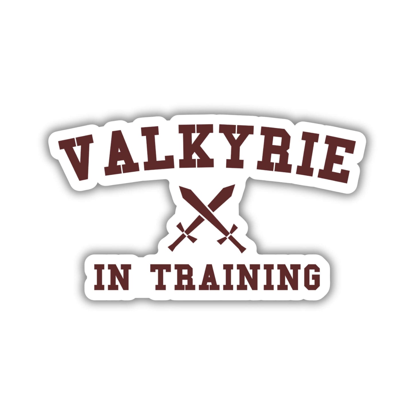 Valkyrie in Training Sticker