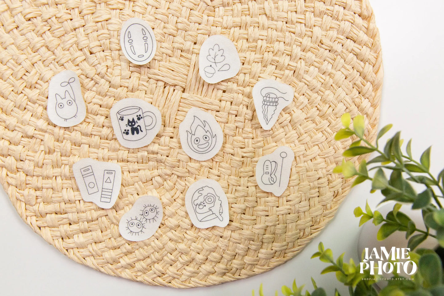 Anime Embroidery Stick and Stitch | Water Soluble Embroidery