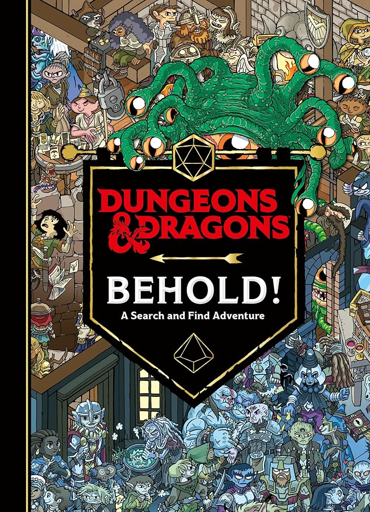 Dungeons & Dragons: Behold! A Search and Find Adventure: A Search-and-Find Adventure in D&D's Forgotten Realms cover image