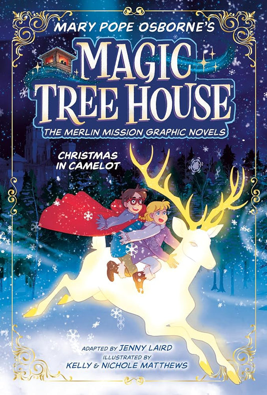 Christmas in Camelot Graphic Novel (Magic Tree House Merlin Mission Graphic Novels) cover image