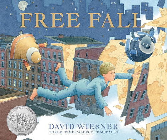 Free Fall: A Caldecott Honor Award Winner – A Magical Wordless Journey Through Dreams and Fantasy for Kids (Ages 4-8) cover image