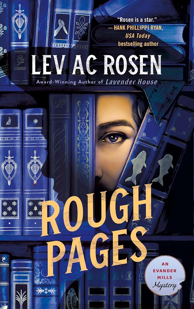 Rough Pages: An Evander Mills Mystery cover image