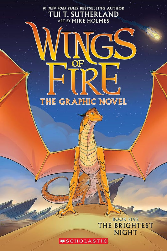 Wings of Fire: The Brightest Night: A Graphic Novel (Wings of Fire Graphic Novel #5) (Wings of Fire Graphix) cover image