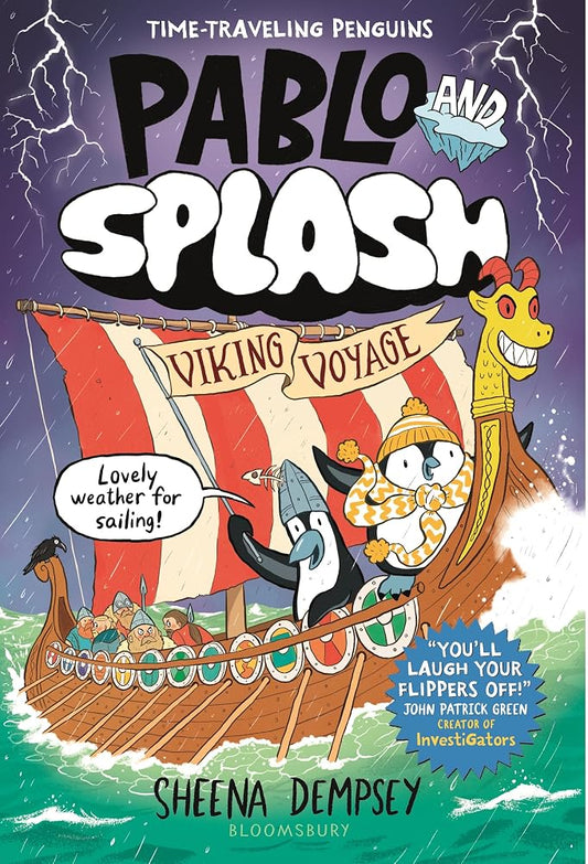 Pablo and Splash: Viking Voyage: A Time-Traveling Penguin Adventure cover image