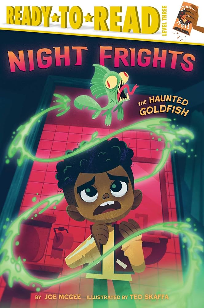 The Haunted Goldfish: Ready-to-Read Level 3 (Night Frights) cover image