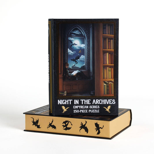 Night in the Archives Keepsake Puzzle | Fourth Wing
