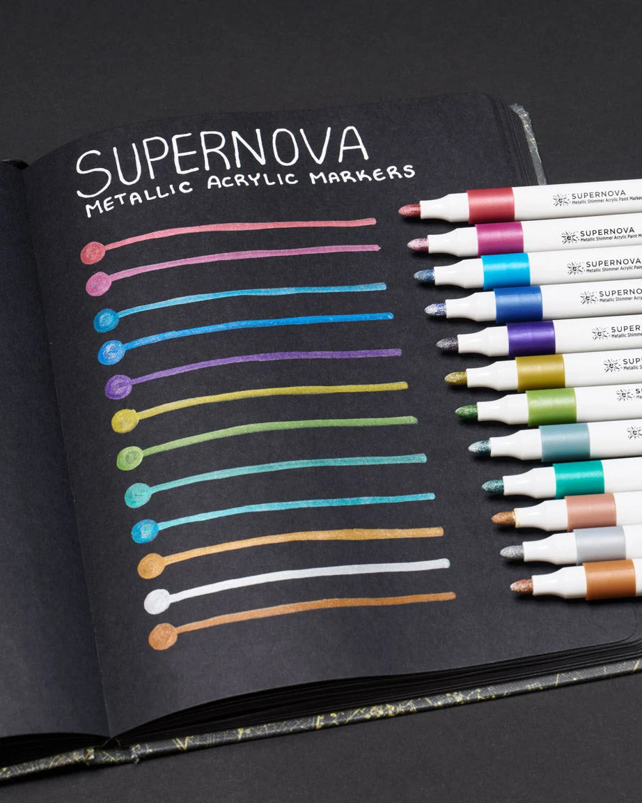 Cognitive Surplus Supernova Metallic Acrylic Markers