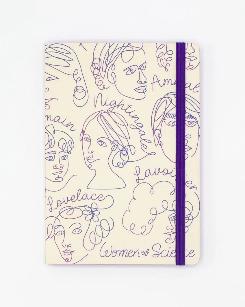Cognitive Surplus Analysis A5 Softcover Notebook: Women of Science
