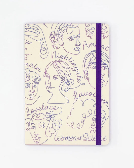 Cognitive Surplus Analysis A5 Softcover Notebook: Women of Science