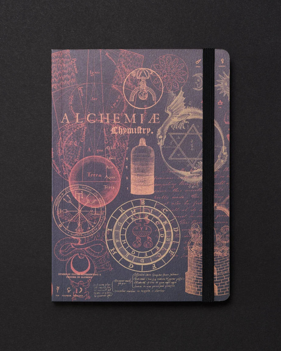 Cognitive Surplus Dark Analysis A5 Softcover Notebook: Alchemy