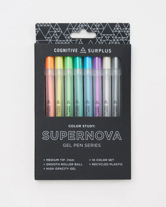 Cognitive Surplus Supernova Gel Pen Pack