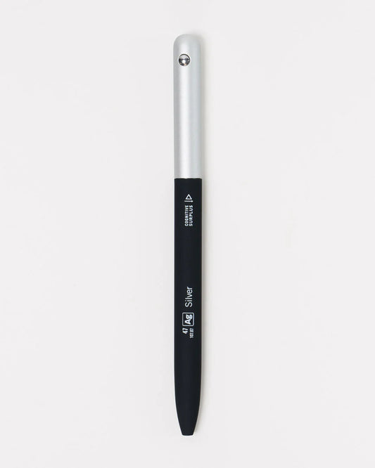 Cognitive Surplus Element Gel Pen Metallic Silver