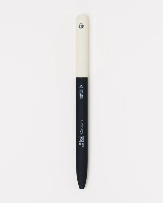 Cognitive Surplus Element Gel Pen Calcium White