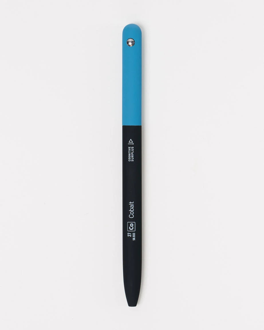 Cognitive Surplus Element Gel Pen Cobalt Blue