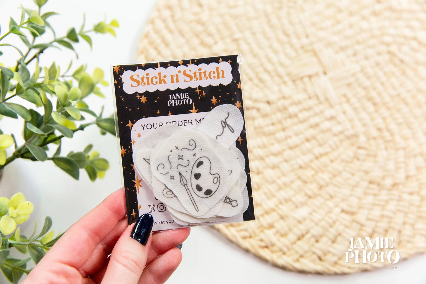 ACOTAR Embroidery Stick n Stitch Pack, Water Soluble Designs