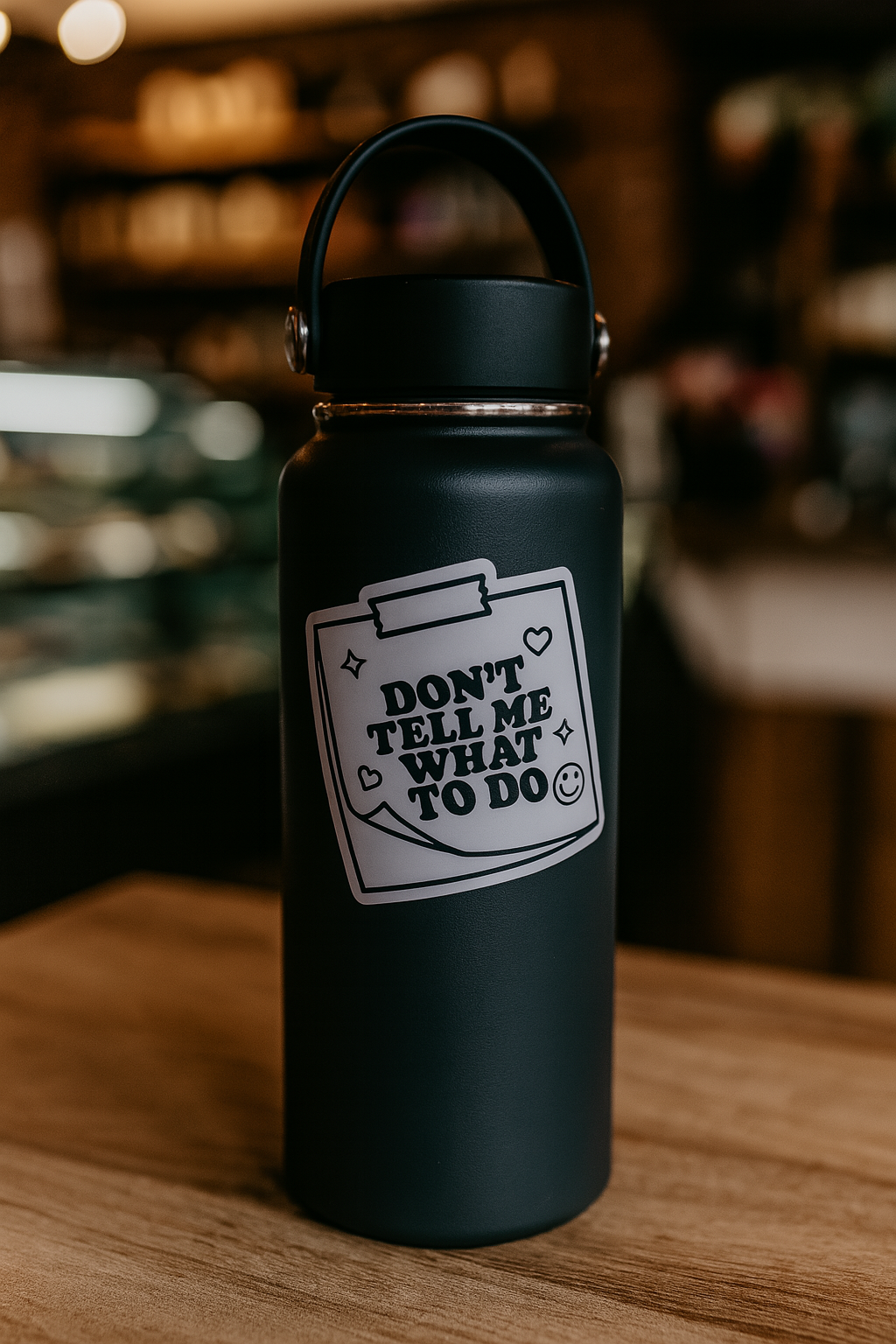 Don’t Tell Me What to Do Waterproof Vinyl Sticker