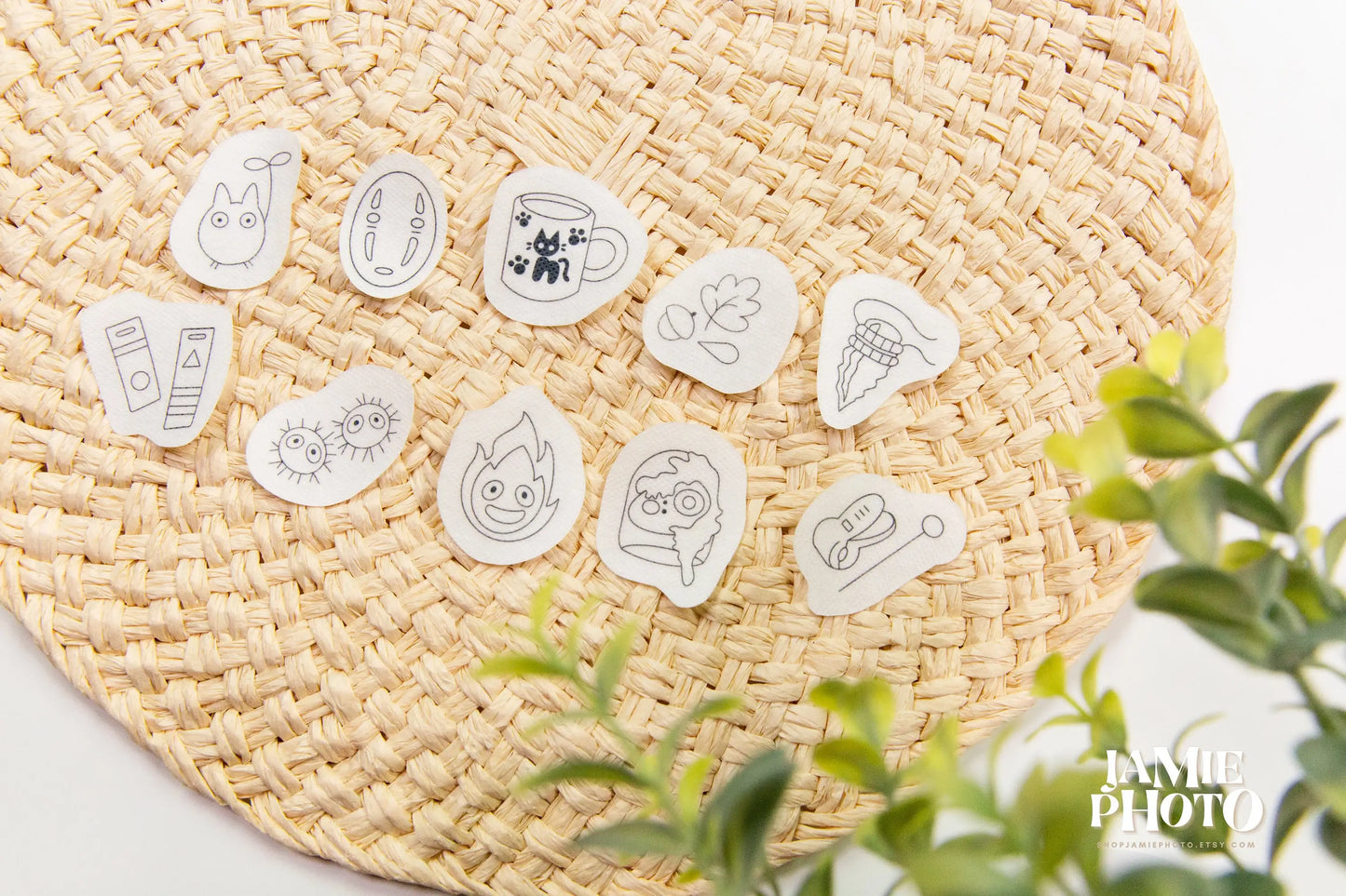 Anime Embroidery Stick and Stitch | Water Soluble Embroidery