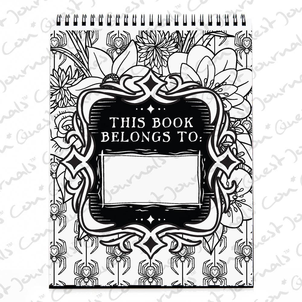 Waiting for the Night Gothic Love Coloring Book (Original Artwork)