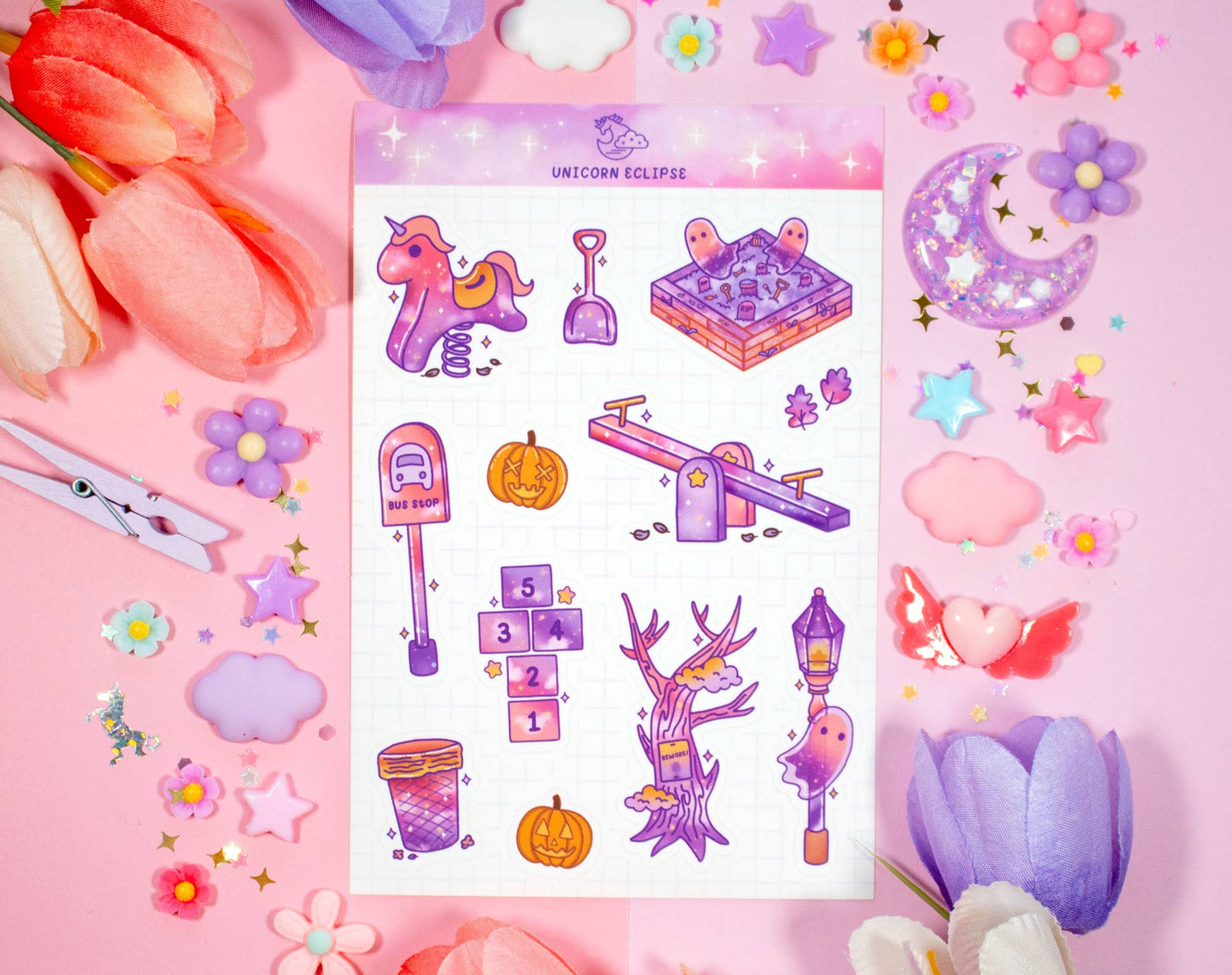 Phantom Park Sticker Sheet