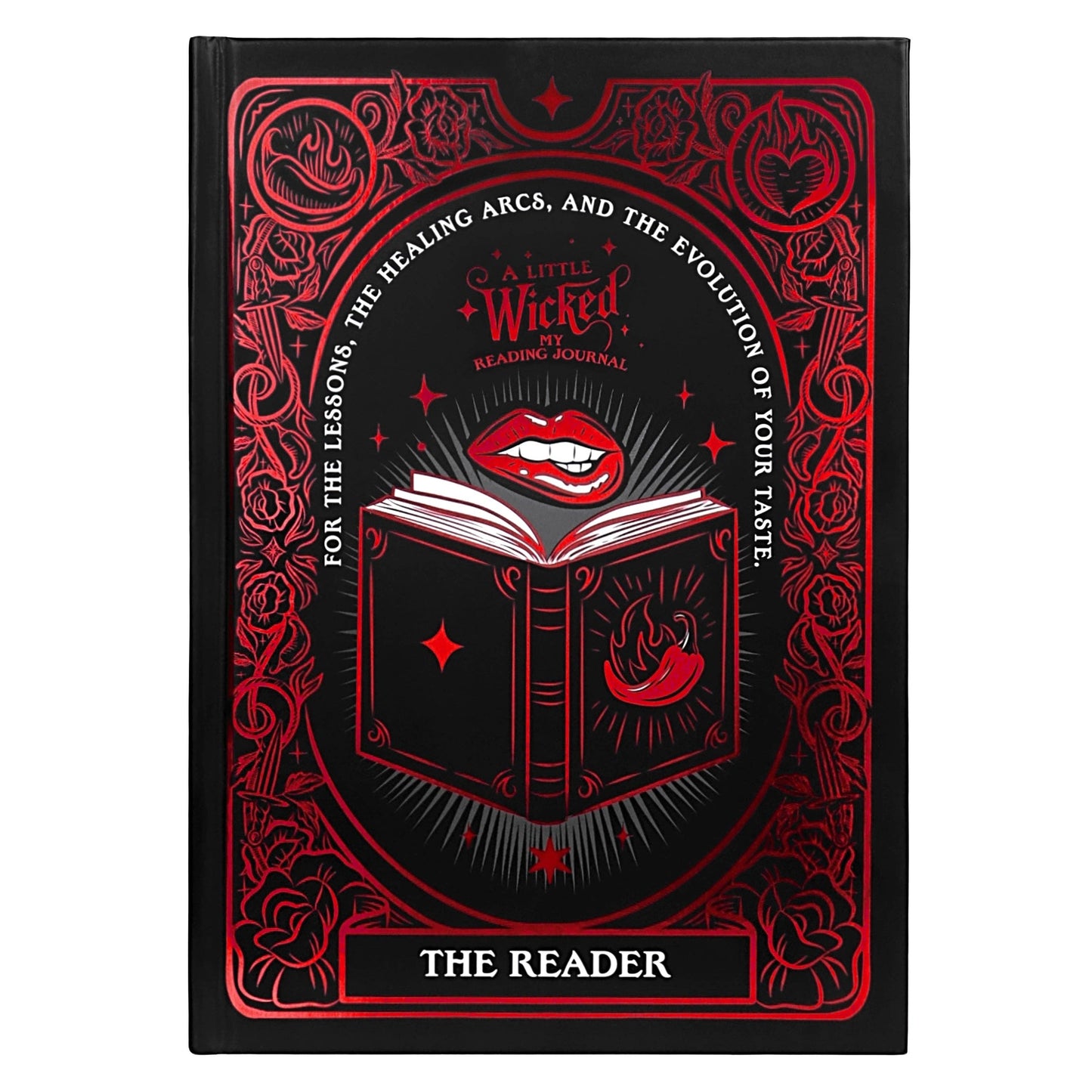 A Little Wicked Reading Journal (Original Artwork) for Readers
