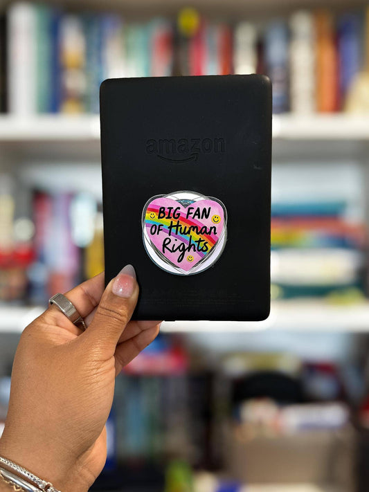 Big Fan of Human Rights MagSafe Phone & Kindle Grip