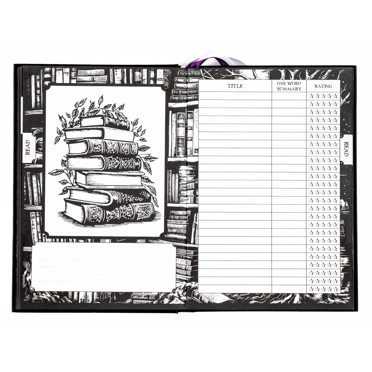 Waiting for the Night Reading Journal (Original Artwork) for Readers