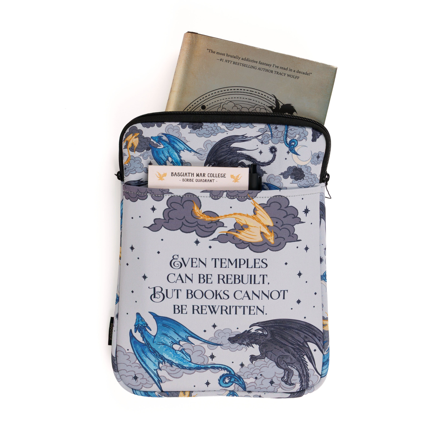 Dragon Trio Book Sleeve | Fourth Wing
